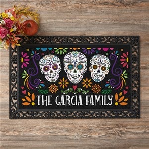 Day of the Dead Personalized Doormat - Large - 38550-M