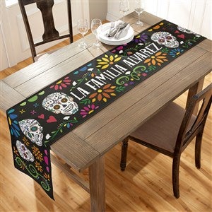 Day of the Dead  Personalized Table Runner - 16 x 96 - 38670-M