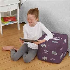 Gaming Personalized Cube Ottoman - Small 13quot; - 38771D-S