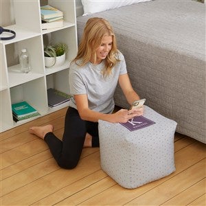 Custom Pattern Personalized Cube Ottoman - Small 13quot; - 38775D-S