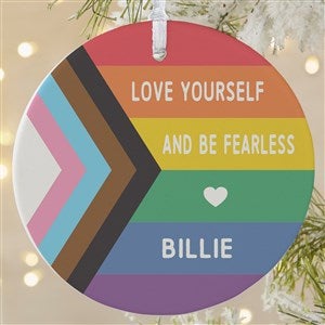 Love Yourself Personalized Ornament- 3.75 Matte - 1 Sided - 38813-1L
