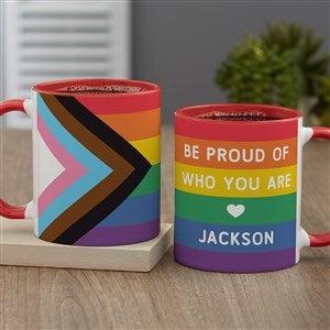 Love Yourself Personalized Coffee Mug 11 oz.- Red - 38819-R