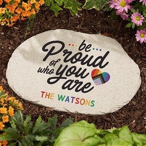 Love Yourself Personalized Round Garden Stone - 7.5 x 12 - 38837-L