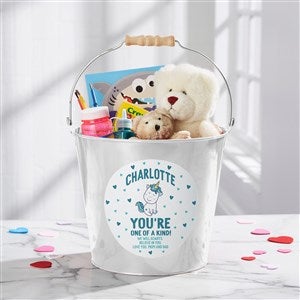Youre One of A Kind Personalized Valentines Day Large Treat Bucket- White - 38990-L