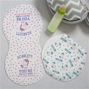 Youre One of A Kind Personalized Burp Cloths - Set of 2 - 38997