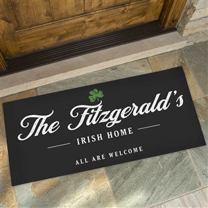 Irish Home Personalized Oversized Doormat- 24x48 - 39148-O