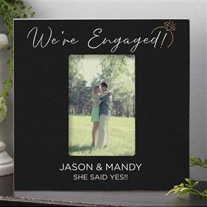 Were Engaged Personalized Frame- 4x6 Vertical Box - 39230-BV