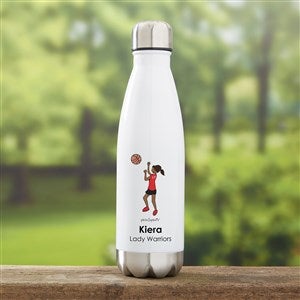 philoSophies® Basketball Personalized 17 oz. Insulated Water Bottle - 39274-L