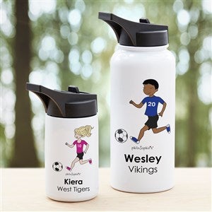 philoSophie's® Football Personalized Double-Wall Insulated 32 oz