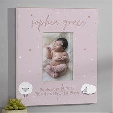 Baby Sheep Personalized 5x7 Wall Frame - Vertical - 39334-WV