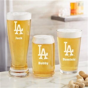 Los Angeles Dodgers Team Logo 16oz. Personalized Laser Etched Jump Mug