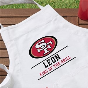 NFL San Francisco 49ers Personalized Apron - 39438