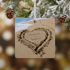 Our Paradise Island Personalized Ornament- 2.75quot; Metal - 1 Sided - 39661-1M