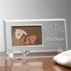 Baby Celestial Personalized Horizontal Glass Frame - 39716