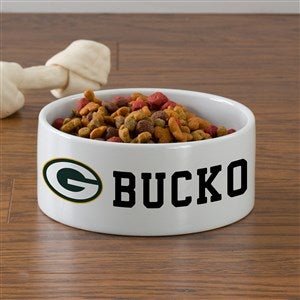 NFL Green Bay Packers Personalized Dog Bowl- Large - 39741-L