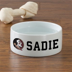 NCAA Florida State Seminoles Personalized Dog Bowl- Small - 39743-S