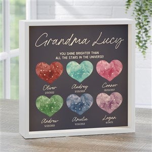 Birthstone Constellations Personalized Light Box- 10quot;x10quot; - 39757-I-10x10