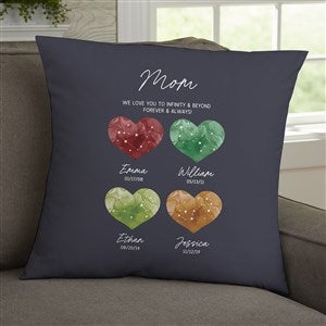 Birthstone Constellations Personalized 18 Throw Pillow - 39760-L