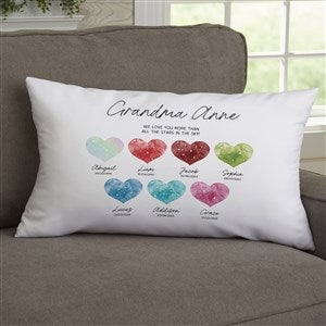 Birthstone Constellations Personalized Lumbar Throw Pillow - 39760-LB