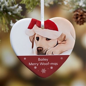Cartoon Yourself Personalized Photo Heart Ornament- 3.25 Glossy - 1 Sided - 39872-1