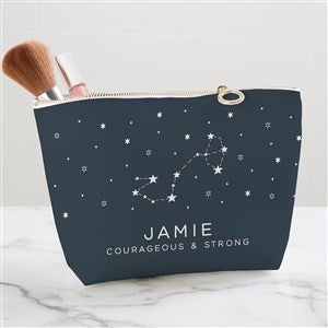 Zodiac Constellations Personalized Makeup Bag - 39962
