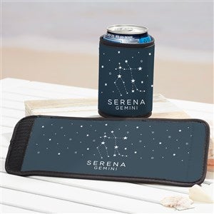 Zodiac Constellations Personalized Beer Can  Bottle Wrap - 39967