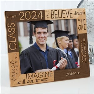 Personalized Graduation Picture Frames - 8x10 - Hope Dream and Believe - 4000-L