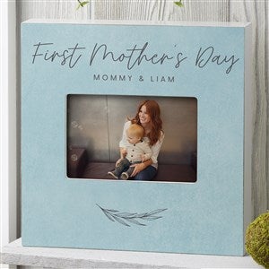 First Mothers Day Love Personalized 4x6 Box Frame- Horizontal - 40005-BH