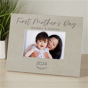 First Mothers Day Love Personalized 4x6 Photo Frame- Horizontal - 40005-H