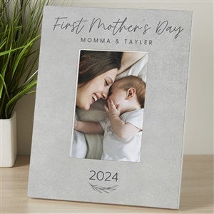 First Mothers Day Love Personalized 4x6 Photo Frame- Vertical - 40005-V