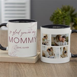 Her Memories Photo Collage Personalized Coffee Mug 11 oz.- Black - 40015-B