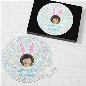 Hoppy Easter Personalized 68 Pc Photo Puzzle - 40196-68