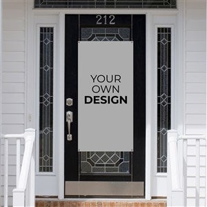 Design Your Own Personalized Door Banner- Grey - 40205-G