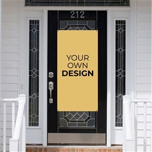 Design Your Own Personalized Door Banner- Tan - 40205-T