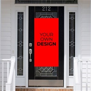 Design Your Own Personalized Door Banner- Red - 40205-R