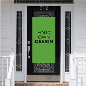 Design Your Own Personalized Door Banner- Green - 40205-GR