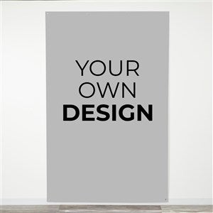 Design Your Own Personalized Photo Backdrop- Grey - 40325-G