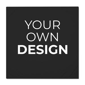 Design Your Own Personalized Baby Receiving Blanket- Black - 40326-B