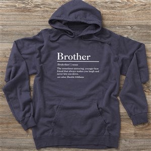 Daddys First Fathers Day Personalized Hanes® Adult ComfortWash™ Hoodie - 40445-CWHS