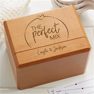The Perfect Mix Personalized Recipe Box - 40470