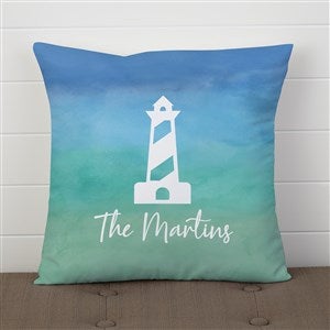 Seaside Watch Personalized 14 Throw Pillow - 40488-S