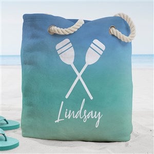 Seaside Watch Personalized Terry Cloth Beach Bag- Large - 40497-L