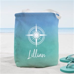 Seaside Watch Personalized Terry Cloth Beach Bag- Small - 40497-S