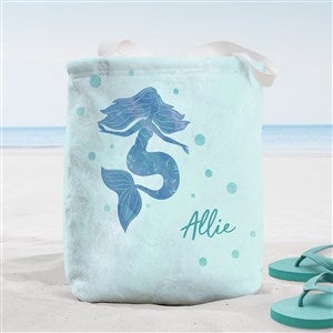 Mermaid Kisses Personalized Terry Cloth Beach Bag- Small - 40507-S