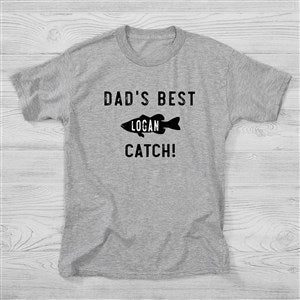 Reel Cool Like Dad Personalized Hanes® Youth T-Shirt - 40569-YCT