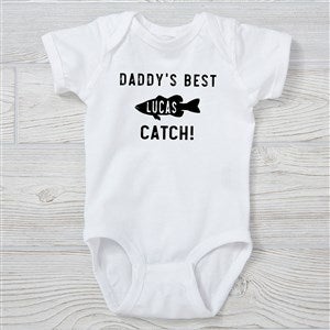 Reel Cool Like Dad Personalized Baby Bodysuit - 40571-CBB