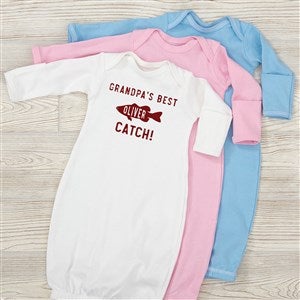 Reel Cool Like Dad Personalized Baby Gown - 40571-G