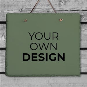 Design Your Own Personalized Slate Plaque - Sage Green - 40589-SG