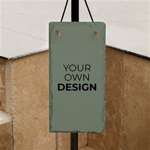 Design Your Own Personalized Outdoor Slate Plaque - Sage Green - 40590-SG