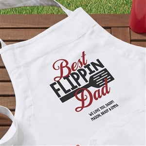 Best Flippin Dad Personalized Apron - 40609-A